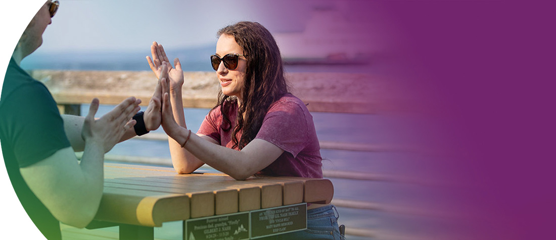 Amy, mother of Mya who lives with a UCD.